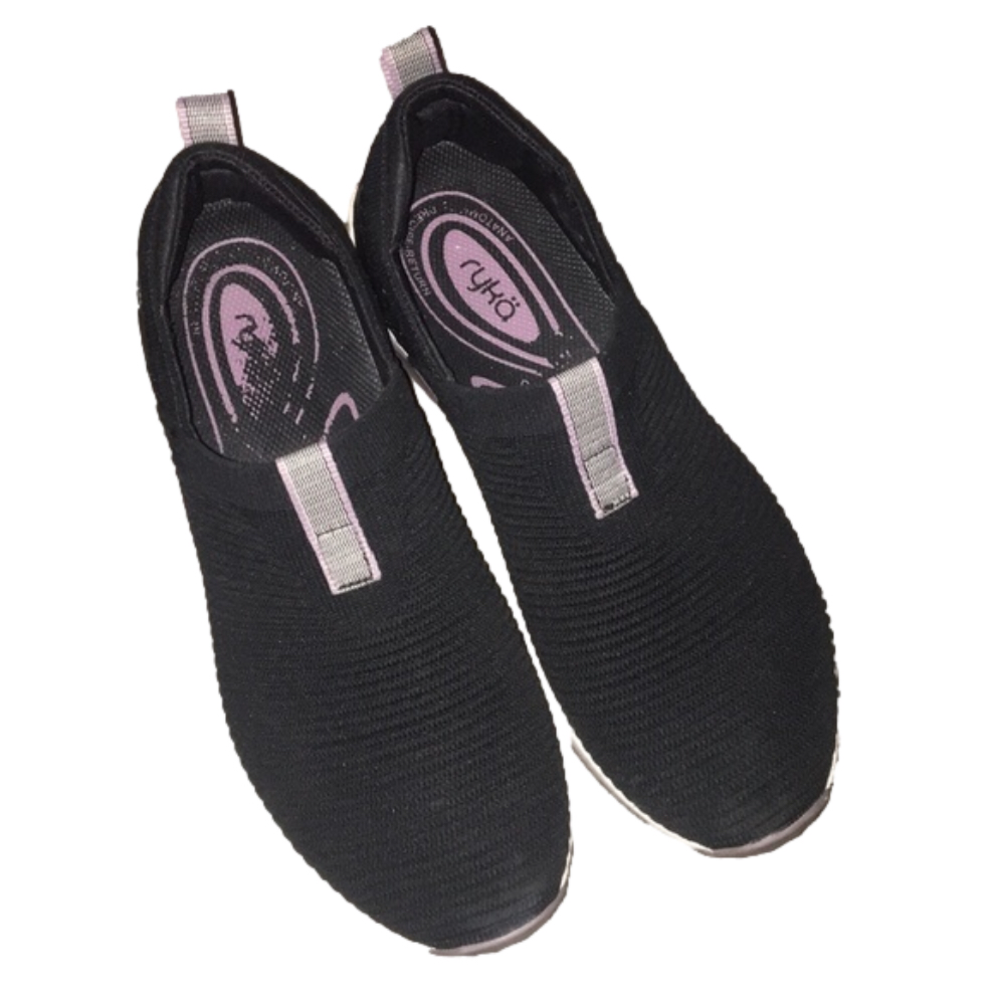 Ryka Echo Knit Black Sneakers